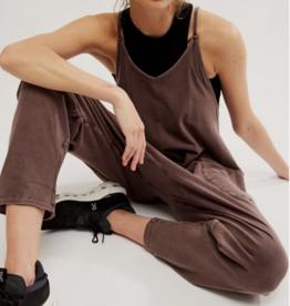 FREE PEOPLE MOVEMENT Hot Shot Onesie in Dark Espresso