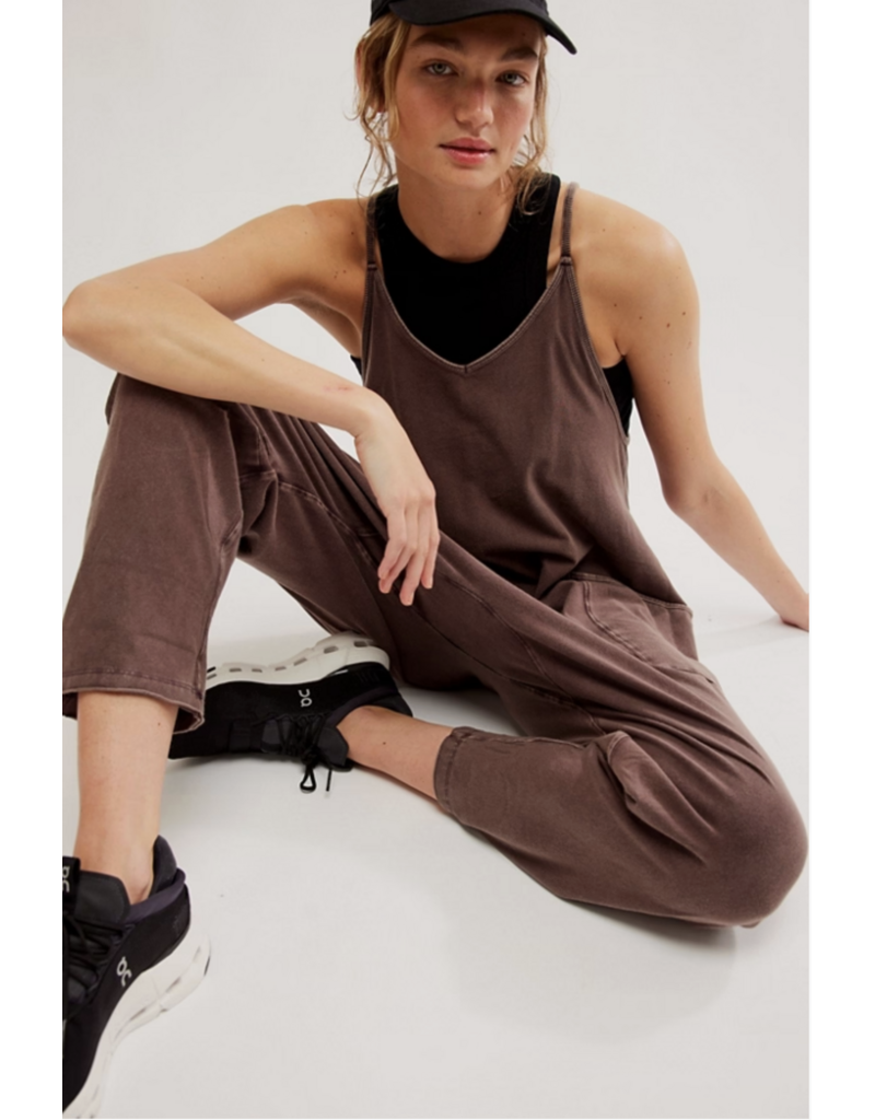 FREE PEOPLE MOVEMENT Hot Shot Onesie in Dark Espresso