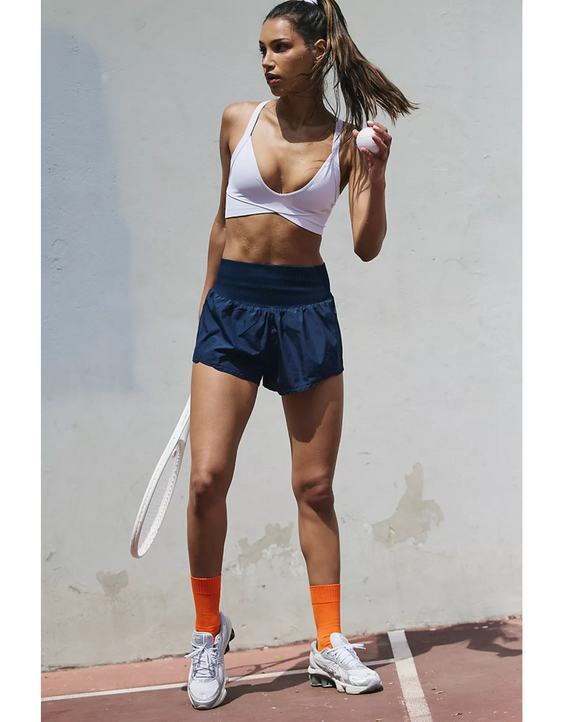 FREE PEOPLE MOVEMENT Carpe Diem Shorts in Midnight Navy