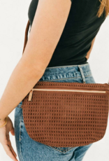 PRETTY SIMPLE Hollow Westlyn Bum Bag in Brown