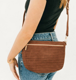 PRETTY SIMPLE Hollow Westlyn Bum Bag in Brown
