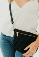 PRETTY SIMPLE Hollow Westlyn Bum Bag in Black