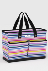 SCOUT Ben Pocket Tote Bag in Stripe A Pose