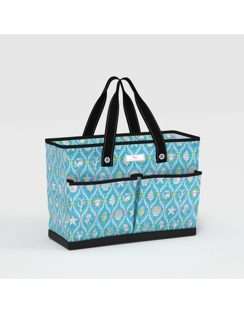 SCOUT Ben Pocket Tote Bag in Aqua La Vista