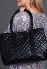 SCOUT Miss Manors Tote Bag in Black Quilted
