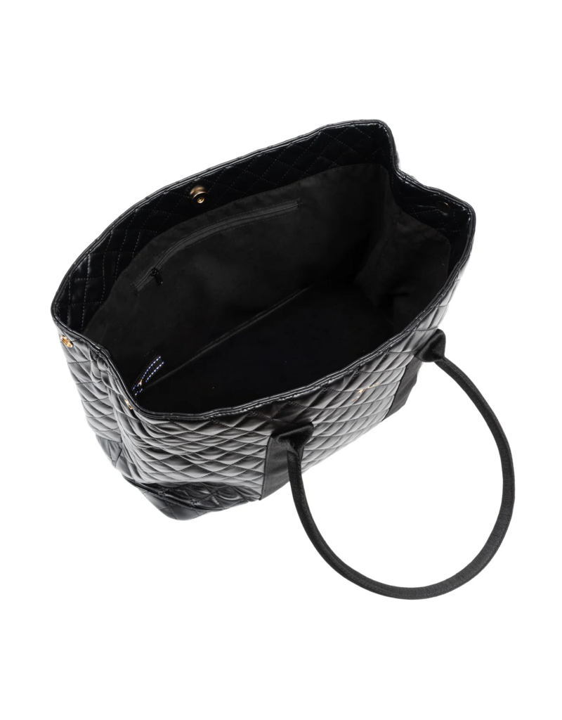 SCOUT Miss Manors Tote Bag in Black Quilted