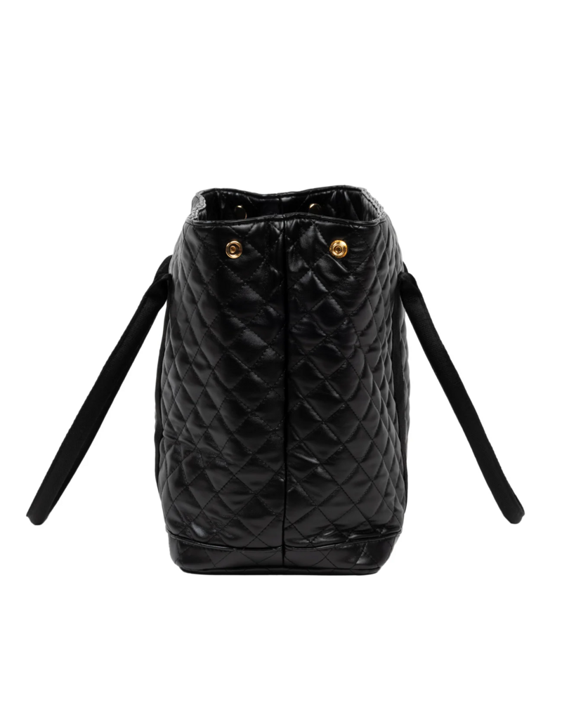 SCOUT Miss Manors Tote Bag in Black Quilted
