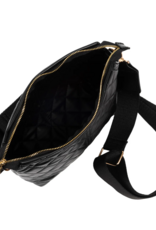 SCOUT Emily Crossbody Bag in Black Quilted