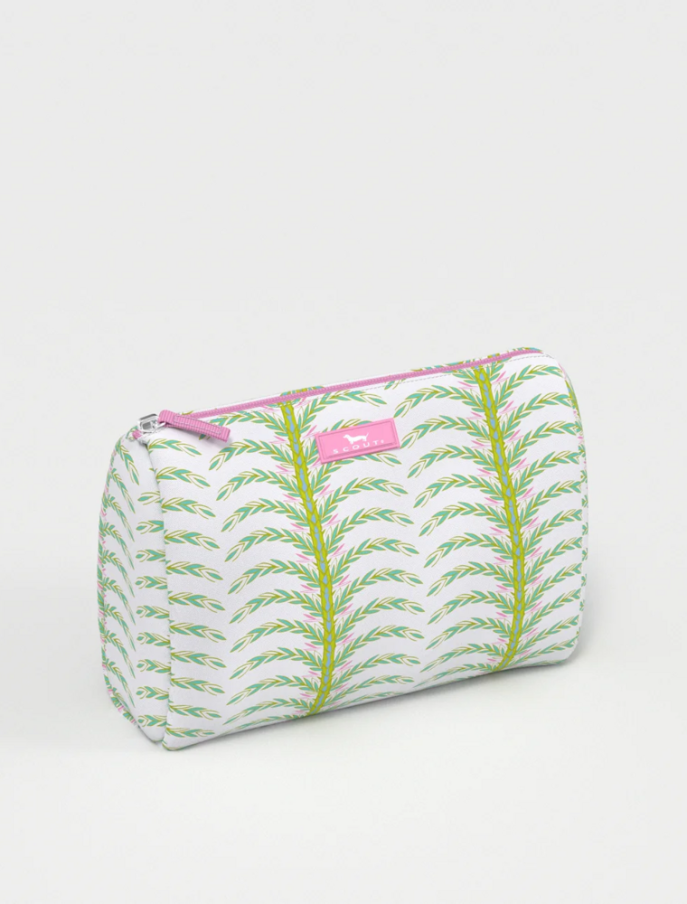 SCOUT Packin' Heat Makeup Bag in Shake Your Palm Palms