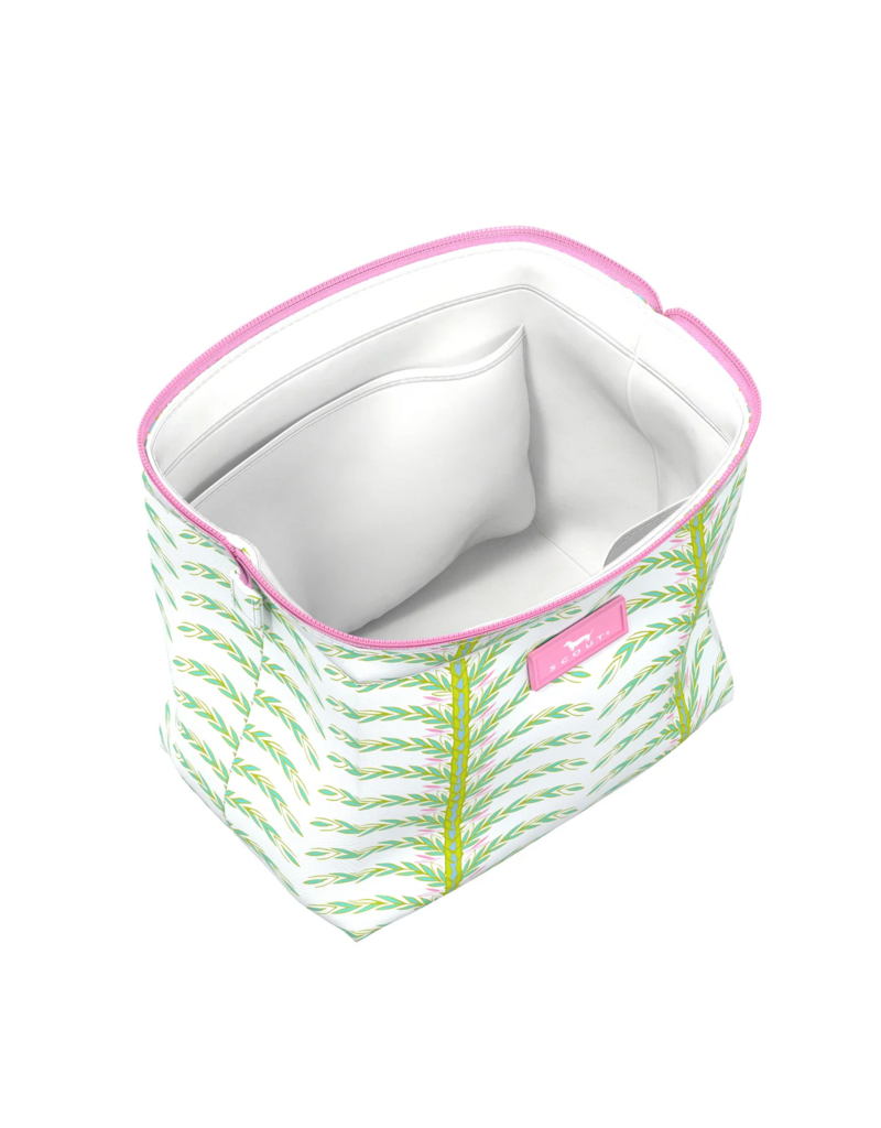 SCOUT Little Mouth Makeup Bag in Shake Your Palm Palms
