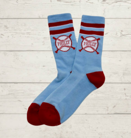 JUST C Philly Baseball Crew Socks