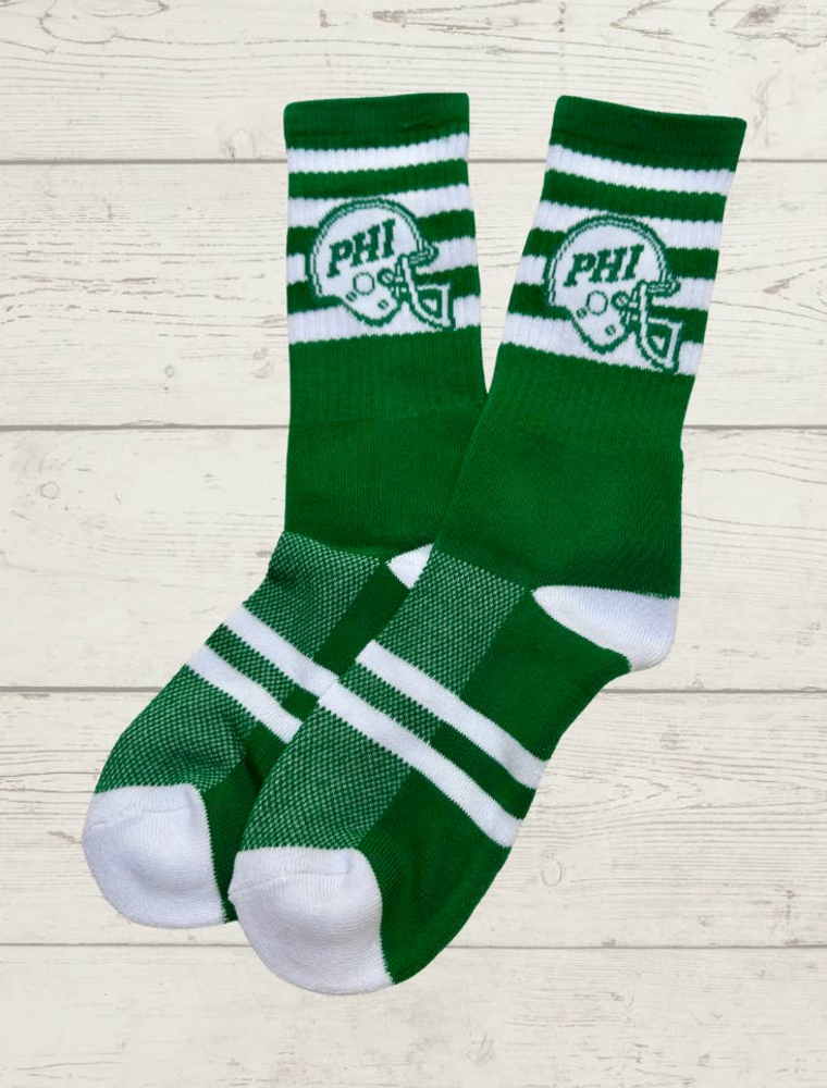 JUST C Philly Football Crew Socks