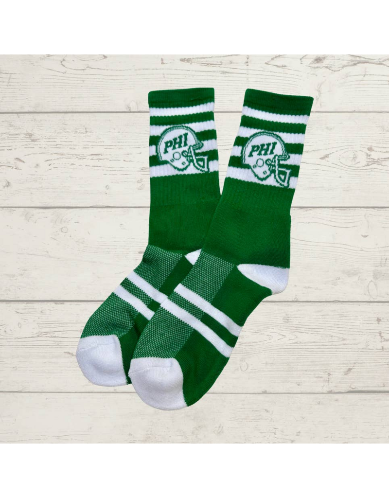 JUST C Philly Football Crew Socks