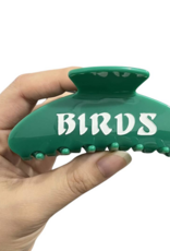 JUST C Philly Birds Green Hair Claw Clip