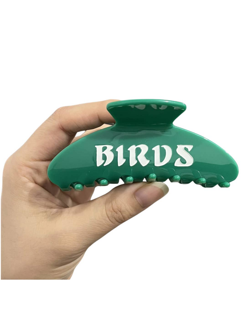 JUST C Philly Birds Green Hair Claw Clip