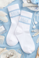 FETTI Bride Crew Socks in Something Blue