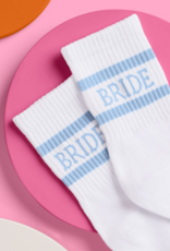 FETTI Bride Crew Socks in Something Blue