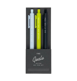 The Goals Jotter Gel Pen Set of 3
