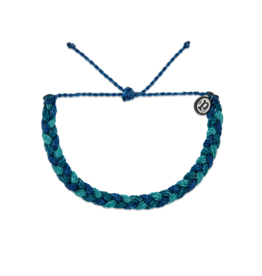 PURA VIDA Multi Braided Bracelet in Ocean Mist
