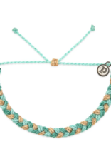 PURA VIDA Multi Braided Bracelet in Remote Reef