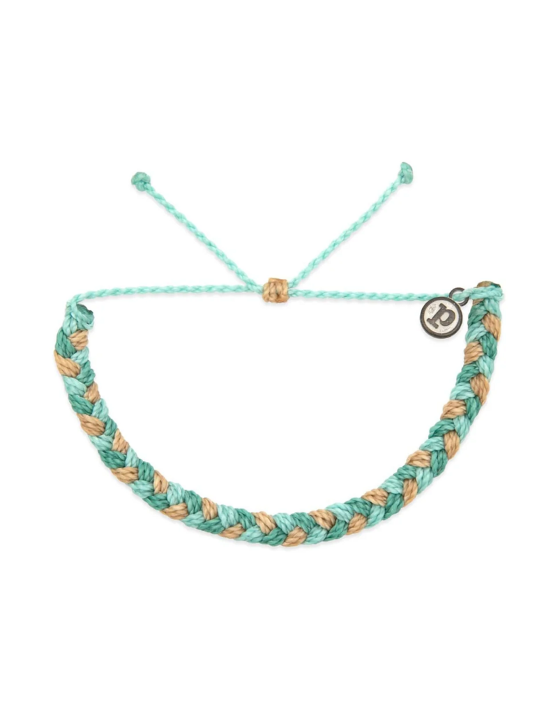 PURA VIDA Multi Braided Bracelet in Remote Reef