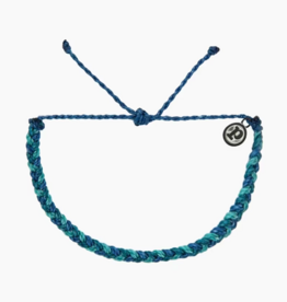 PURA VIDA Mini Braided Bracelet in Ocean Mist
