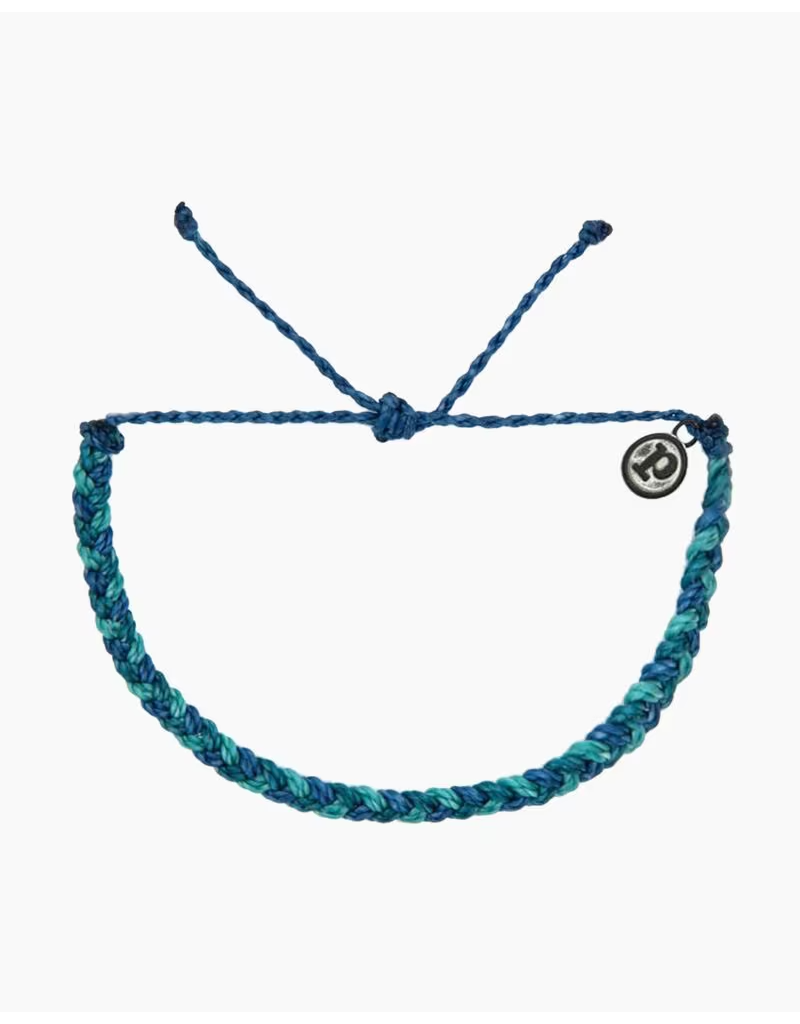 PURA VIDA Mini Braided Bracelet in Ocean Mist