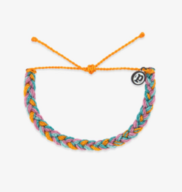 PURA VIDA Multi Braided Bracelet in Canary