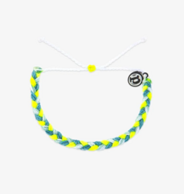 PURA VIDA Multi Braided Bracelet in Neon Sky