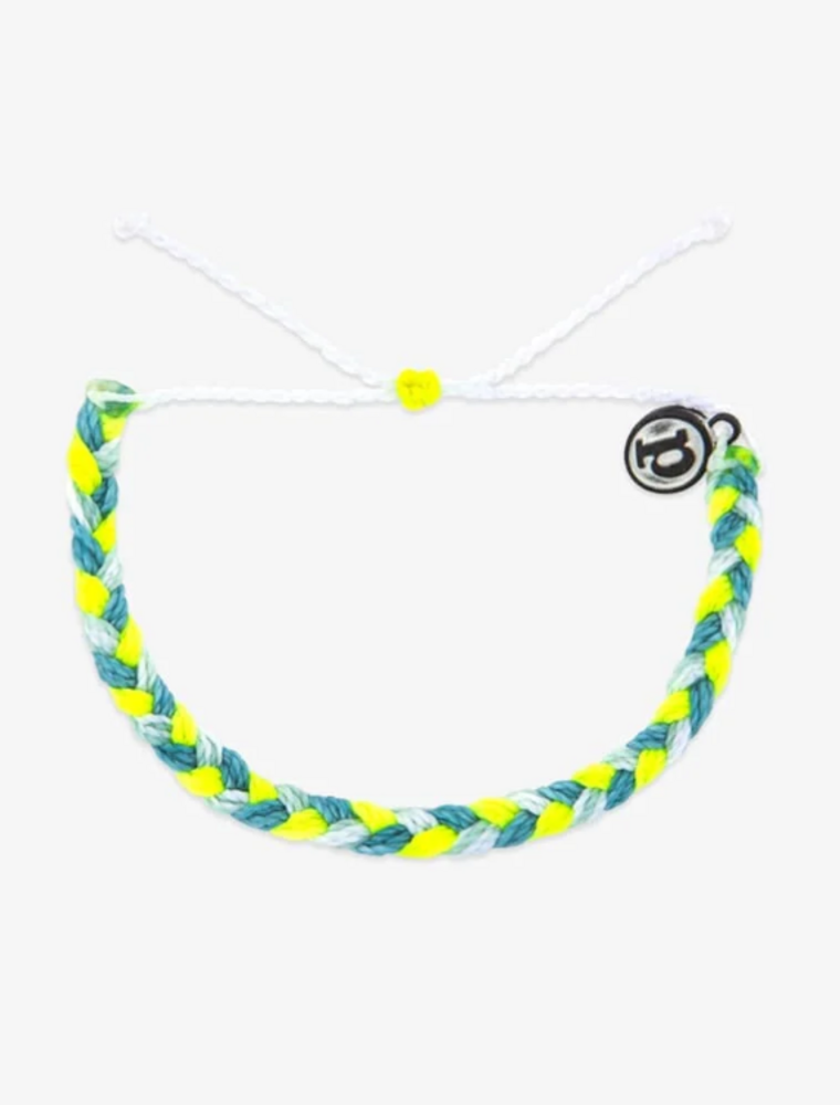 PURA VIDA Multi Braided Bracelet in Neon Sky