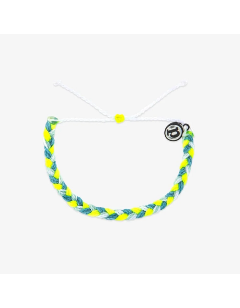 PURA VIDA Multi Braided Bracelet in Neon Sky
