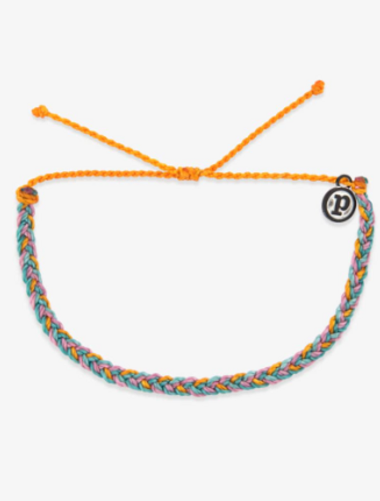 PURA VIDA Mini Braided Bracelet in Canary