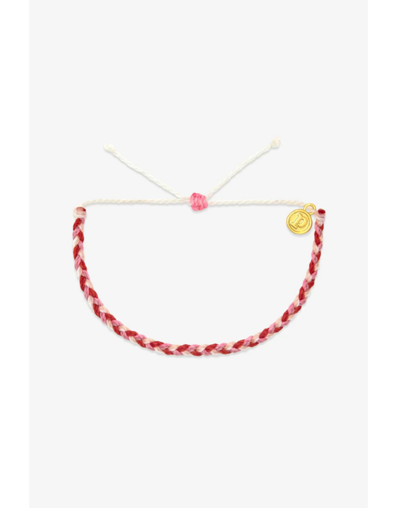 PURA VIDA Mini Braided Bracelet in Love You More