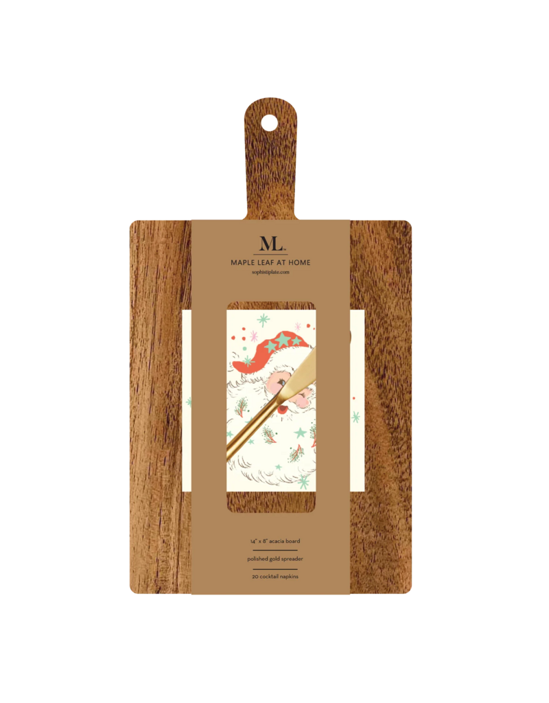 Vintage Santa Board Gift Set