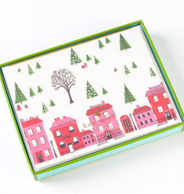 Village Holiday Card Set of 10