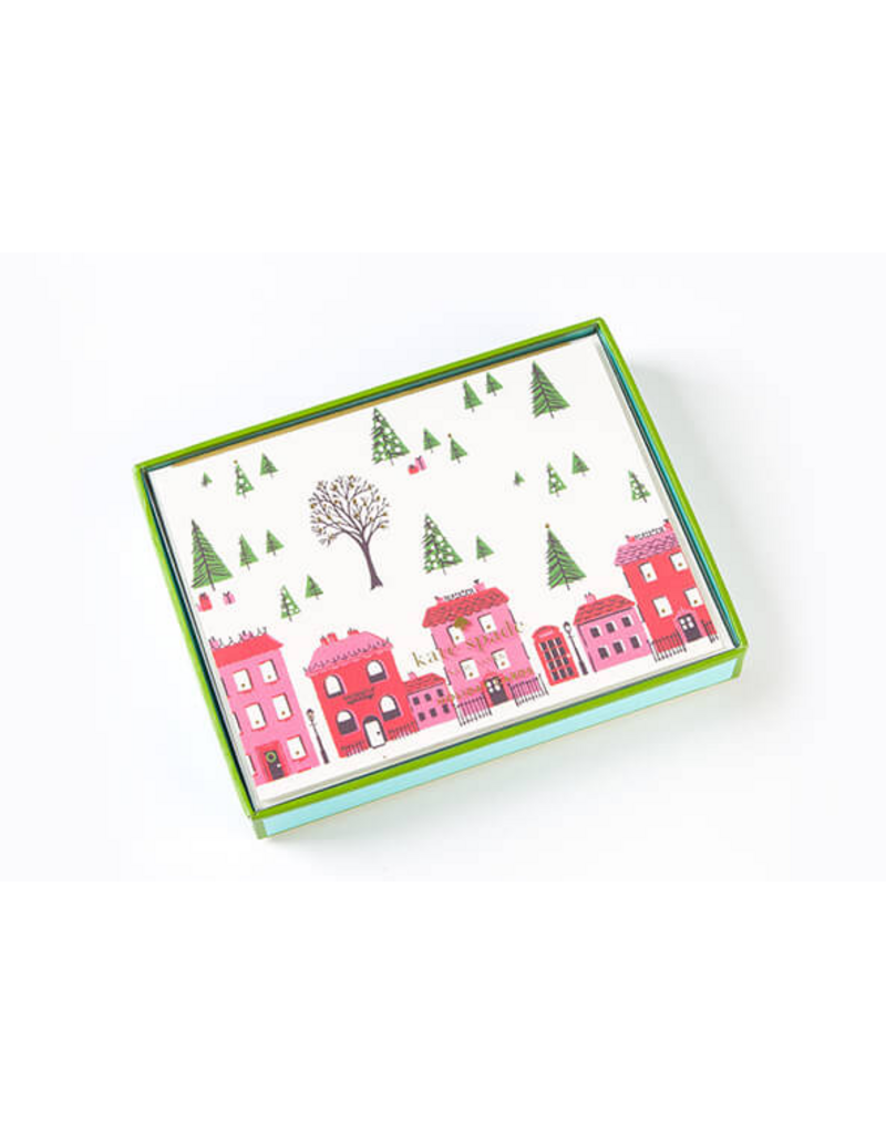 Village Holiday Card Set of 10