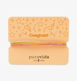PURA VIDA Congrats Bracelet