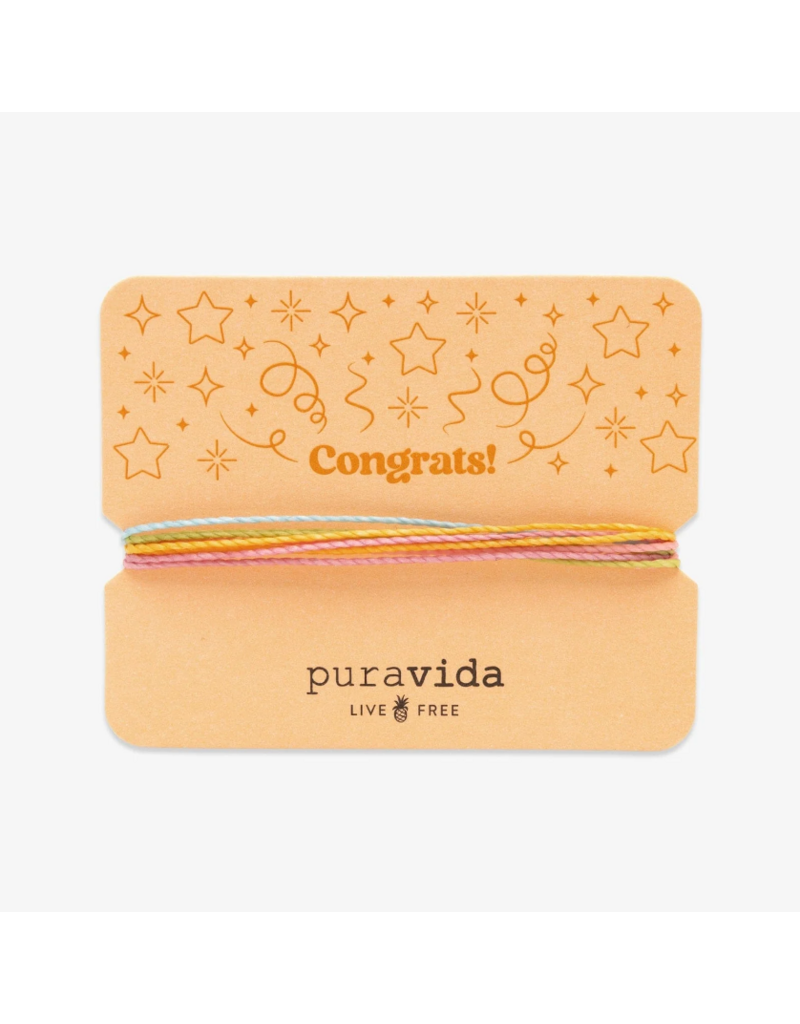PURA VIDA Congrats Bracelet