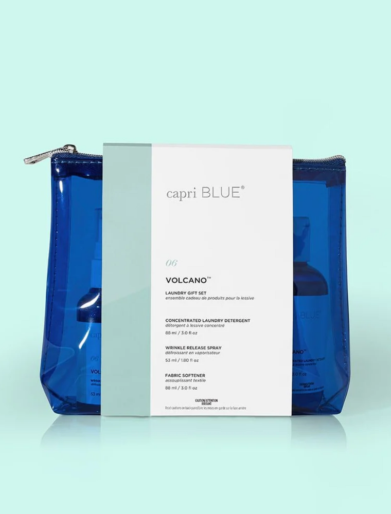CAPRI BLUE Laundry Gift Set in Volcano
