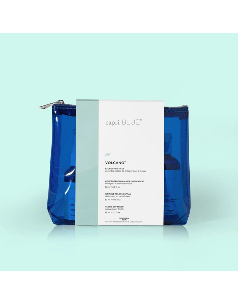 CAPRI BLUE Laundry Gift Set in Volcano
