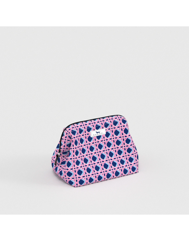 SCOUT Little Mouth Makeup Bag in Wisteria Cane