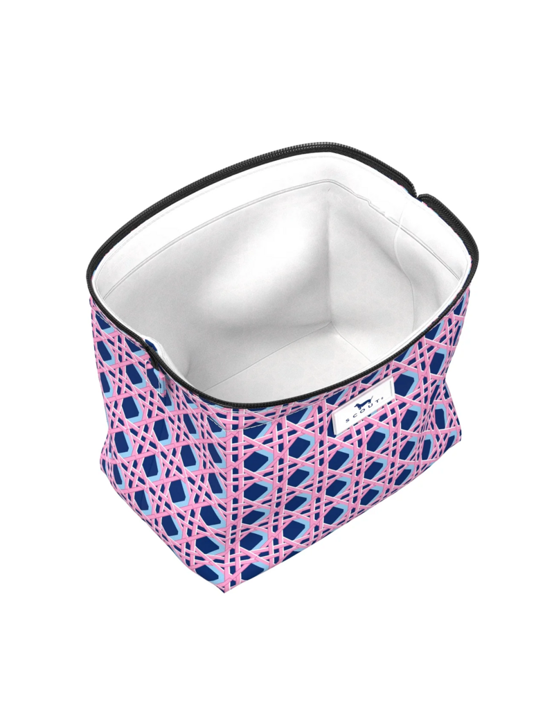 SCOUT Little Mouth Makeup Bag in Wisteria Cane