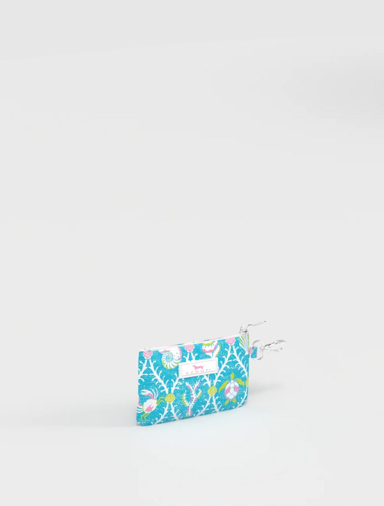 SCOUT IDKase Card Holder in Aqua La Vista