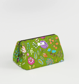 SCOUT Big Mouth Makeup Bag in Lawn and Order