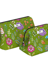 SCOUT Big Mouth Makeup Bag in Lawn and Order