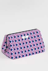 SCOUT Big Mouth Makeup Bag in Wisteria Cane