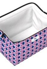SCOUT Big Mouth Makeup Bag in Wisteria Cane