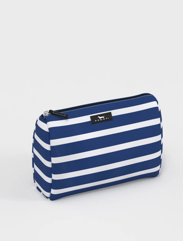 SCOUT Packin' Heat Makeup Bag in Nantucket Navy