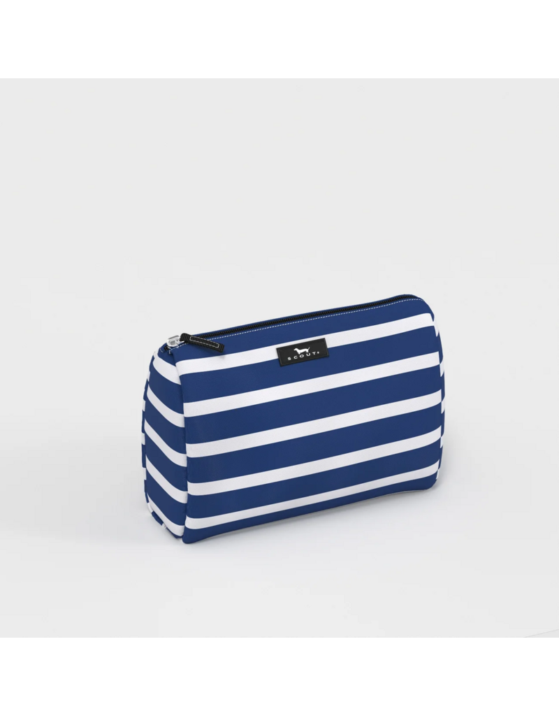 SCOUT Packin' Heat Makeup Bag in Nantucket Navy
