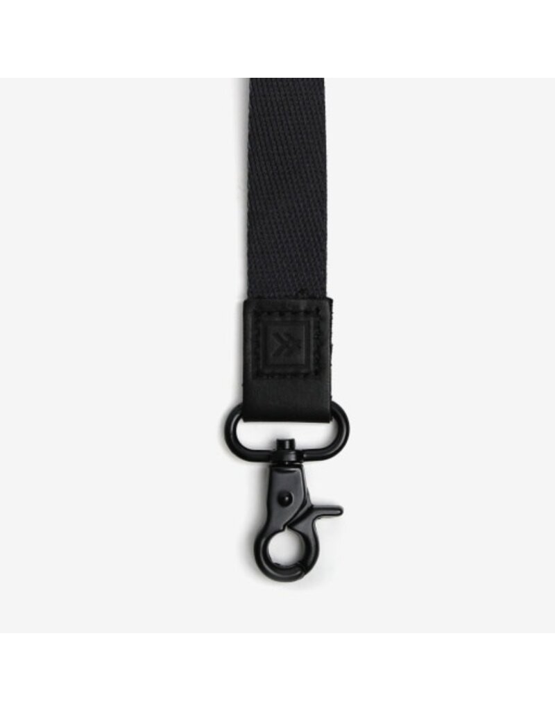 THREAD WALLETS Wrist Lanyard in Black